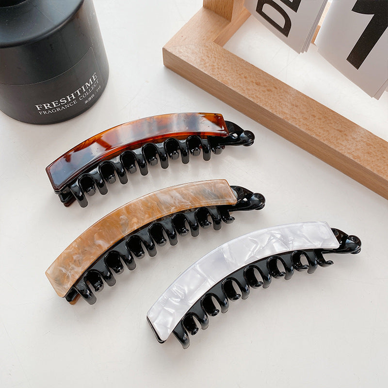Marble Banana Clip
