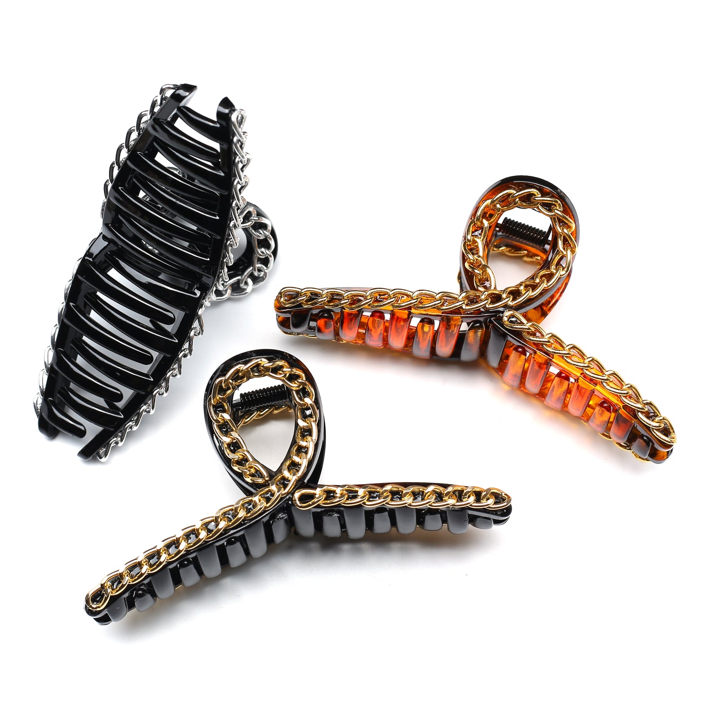 Large Chain Claw Clip 11cm