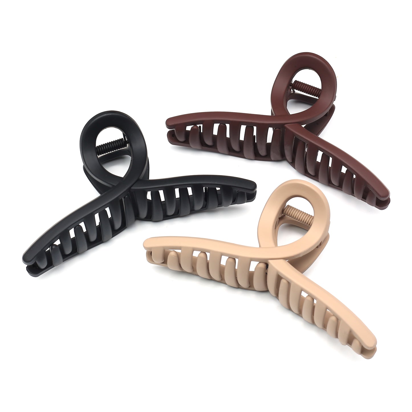 Large Matte Twist Claw Clip 10.8cm