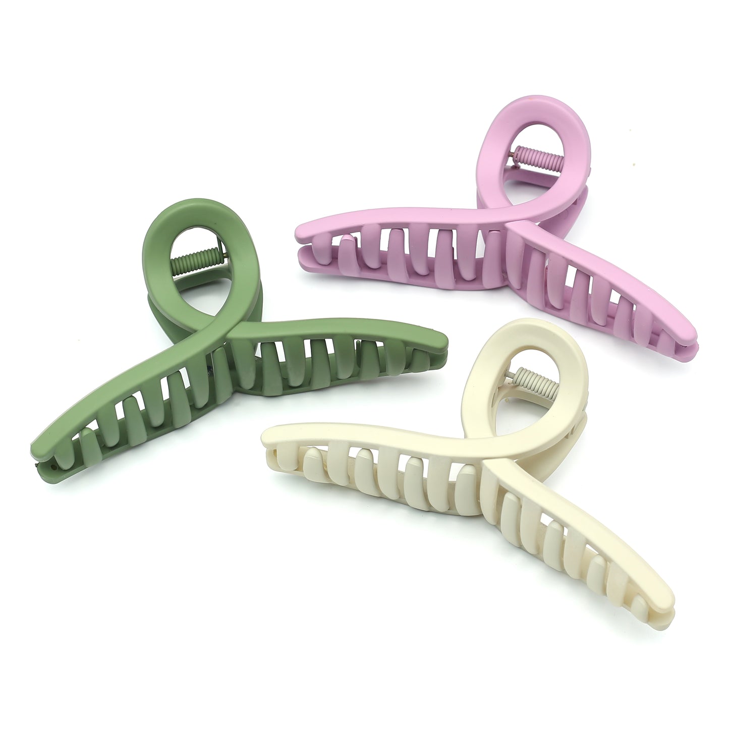 Large Matte Twist Claw Clip 10.8cm