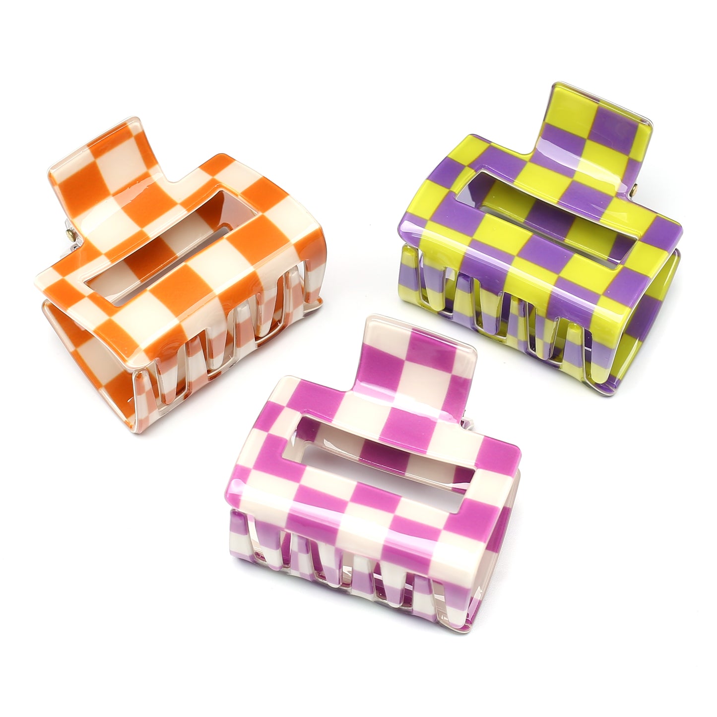 Checker Claw Clip 5.2cm
