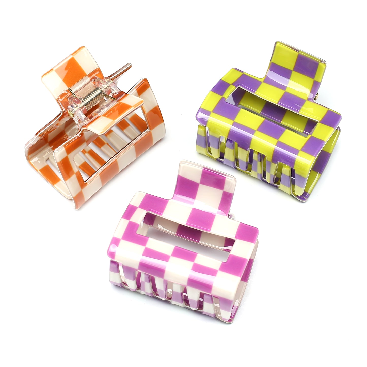 Checker Claw Clip 5.2cm