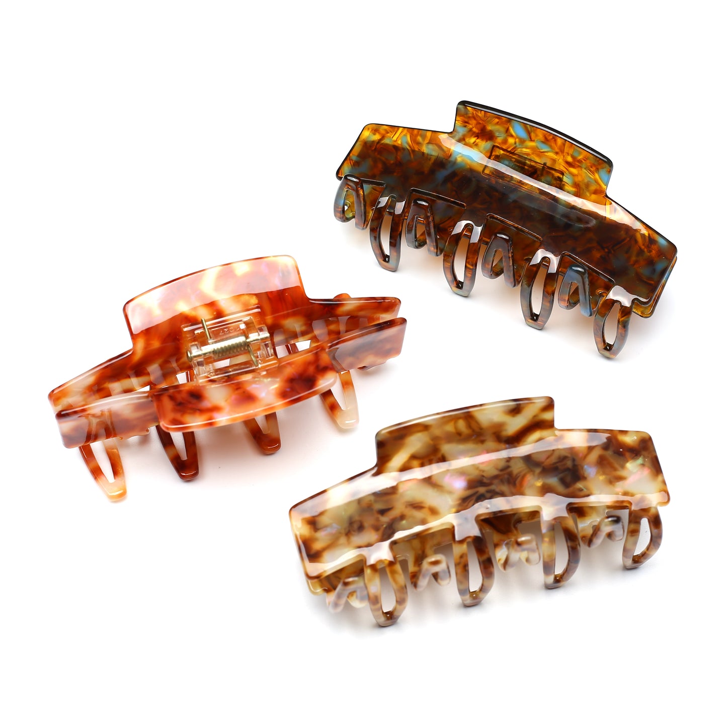 Large Marble Claw Clip 9.8cm