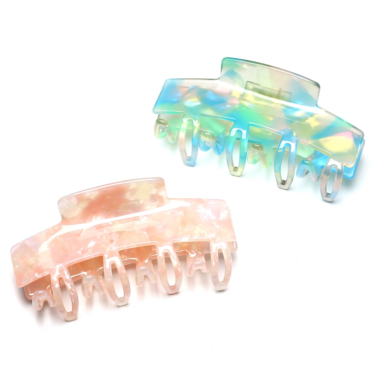 Large Marble Claw Clip 9.8cm