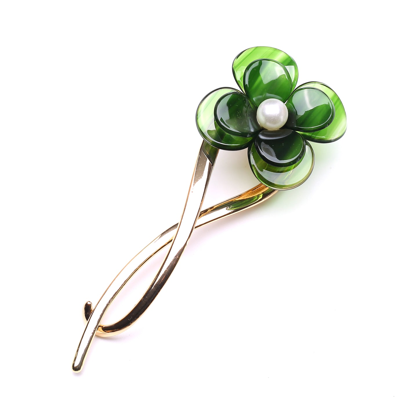 Floral Chignon Hair Pin 12cm