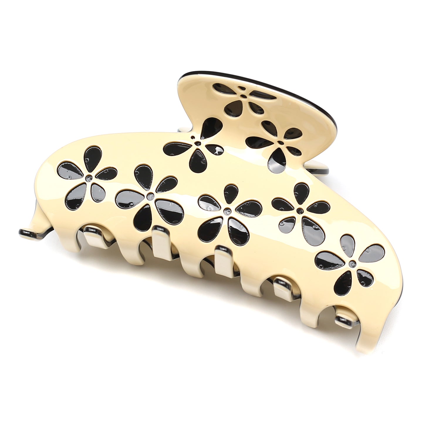 Large Floral Claw Clip 9cm