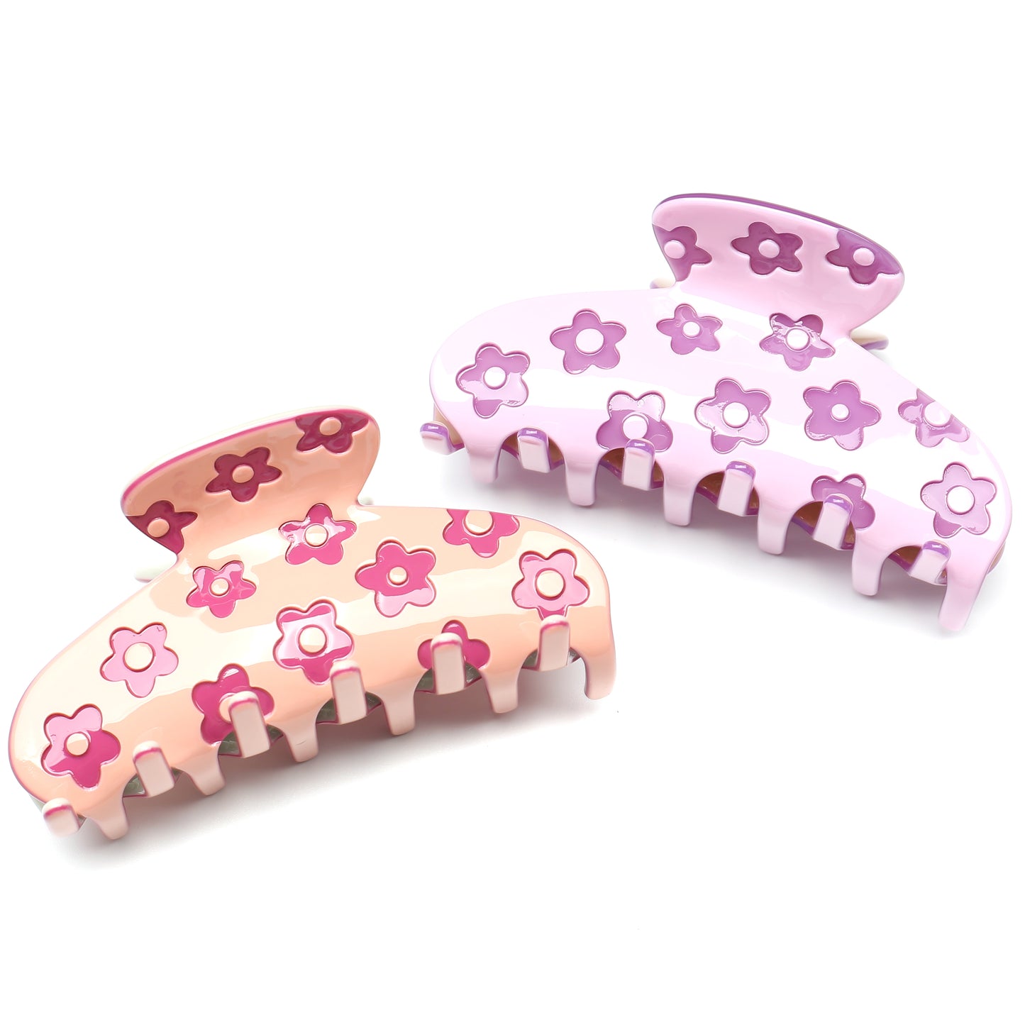 Large Floral Claw Clip 9cm