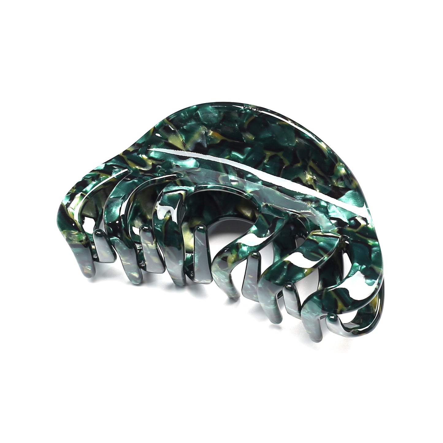 Mittelgroß celluloseacetat Haarklammer 8.5cm