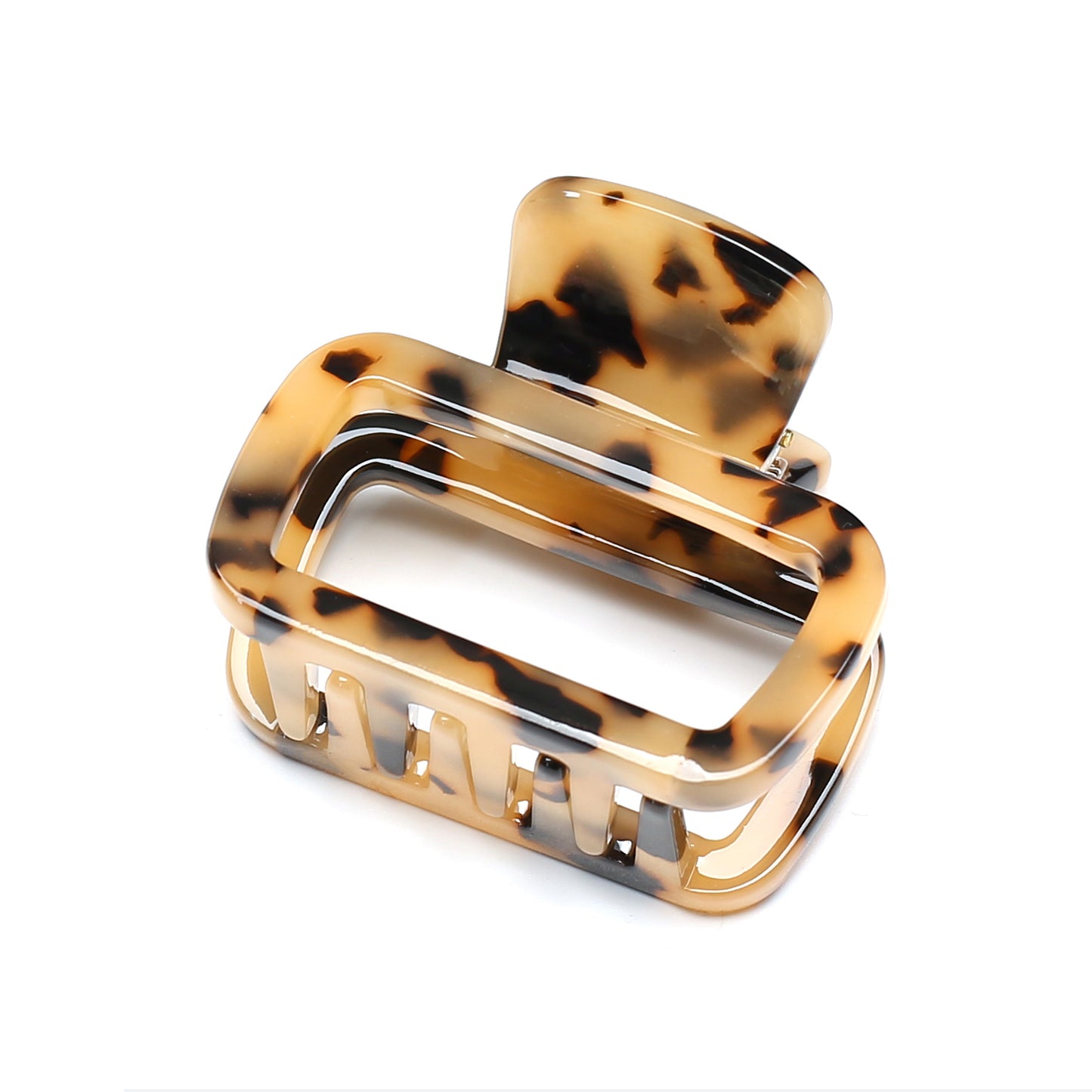 Small Amber Claw Clip 5cm