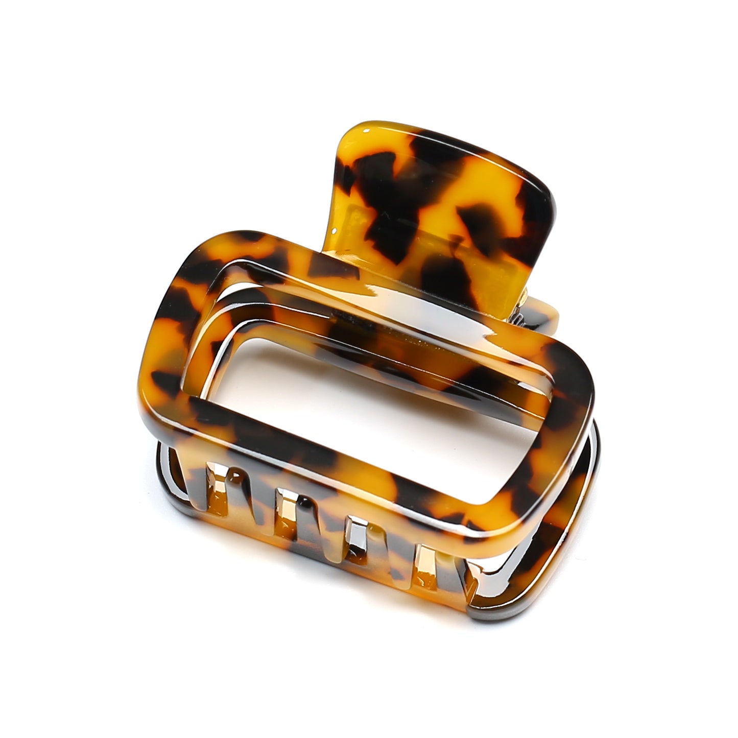 Small Amber Claw Clip 5cm