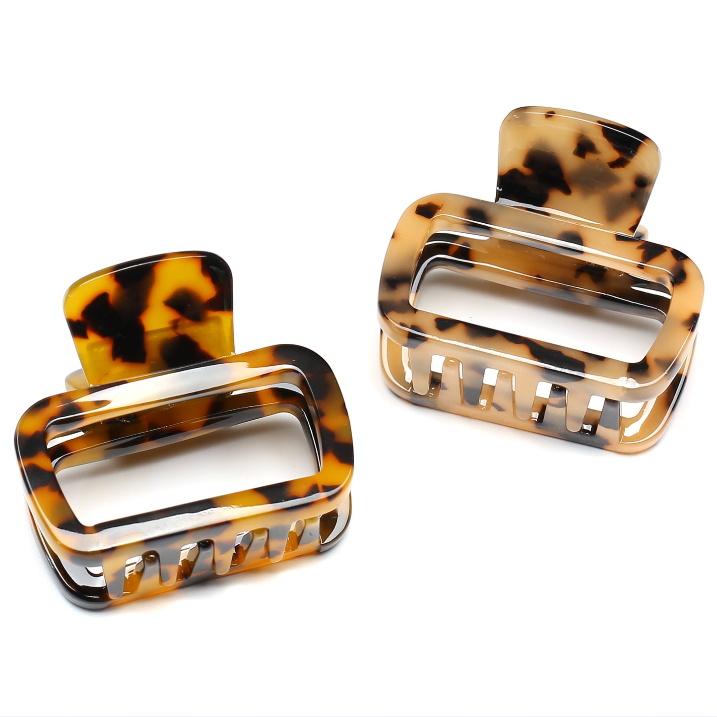 Small Amber Claw Clip 5cm
