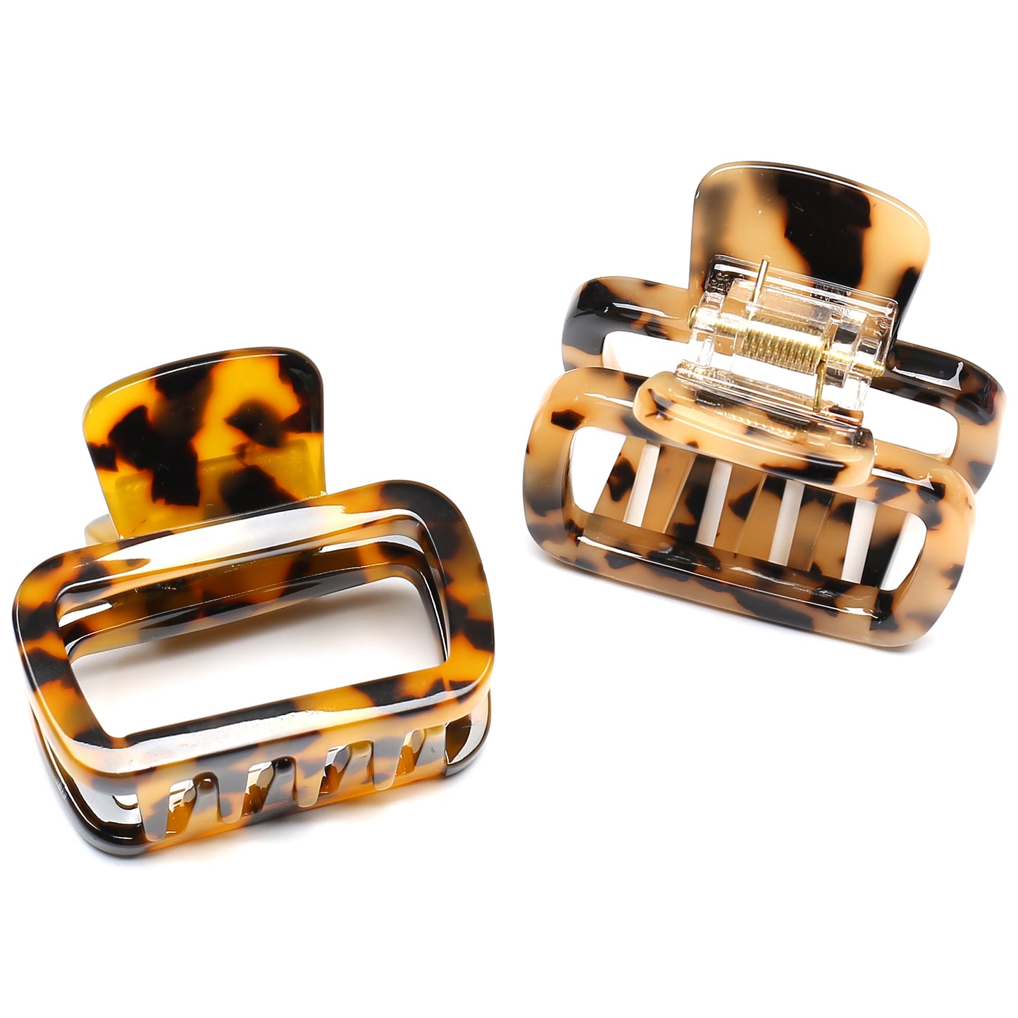 Small Amber Claw Clip 5cm