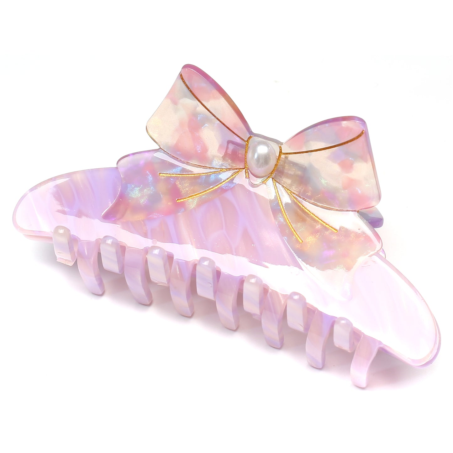 Jumbo Bow Claw Clip 11cm