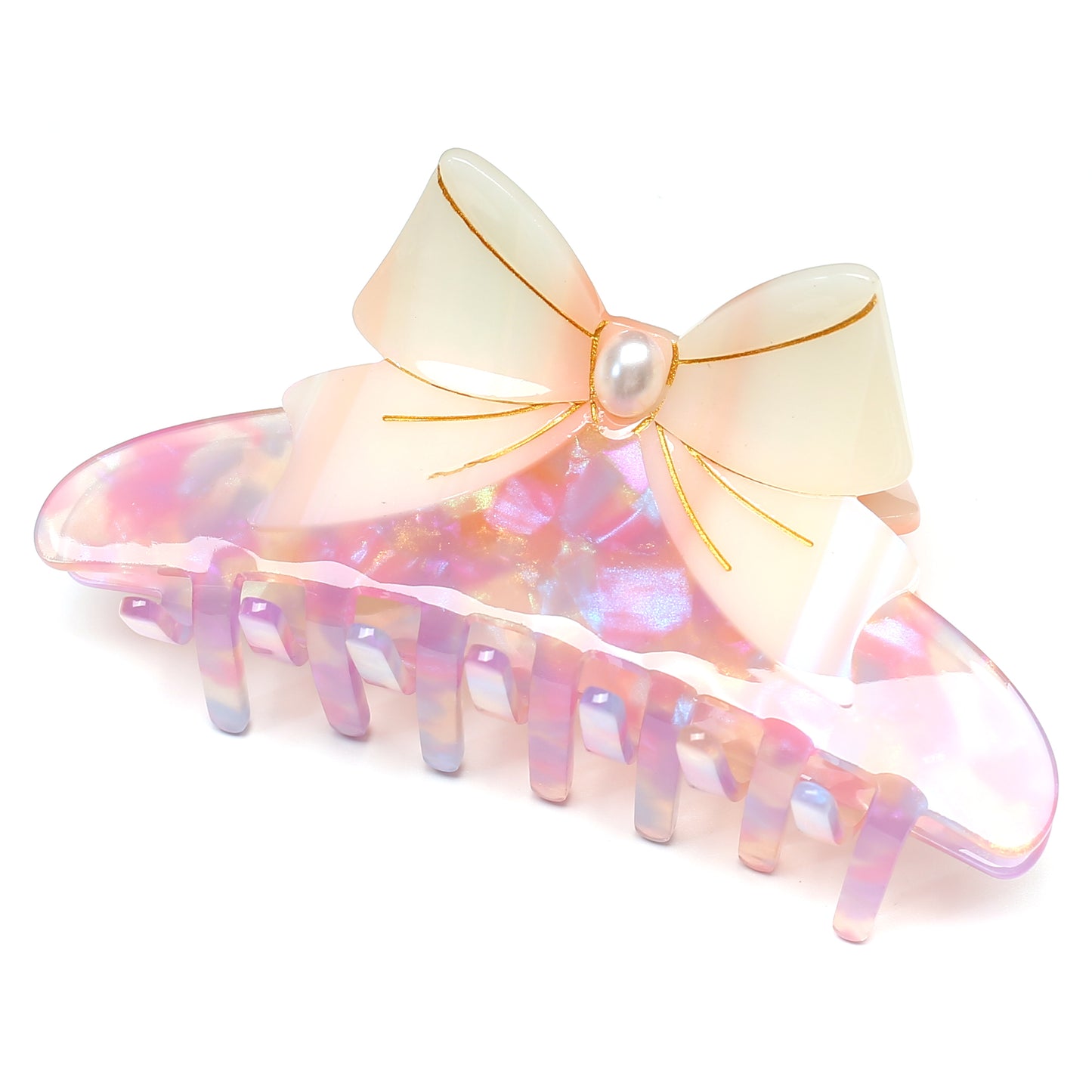 Jumbo Bow Claw Clip 11cm