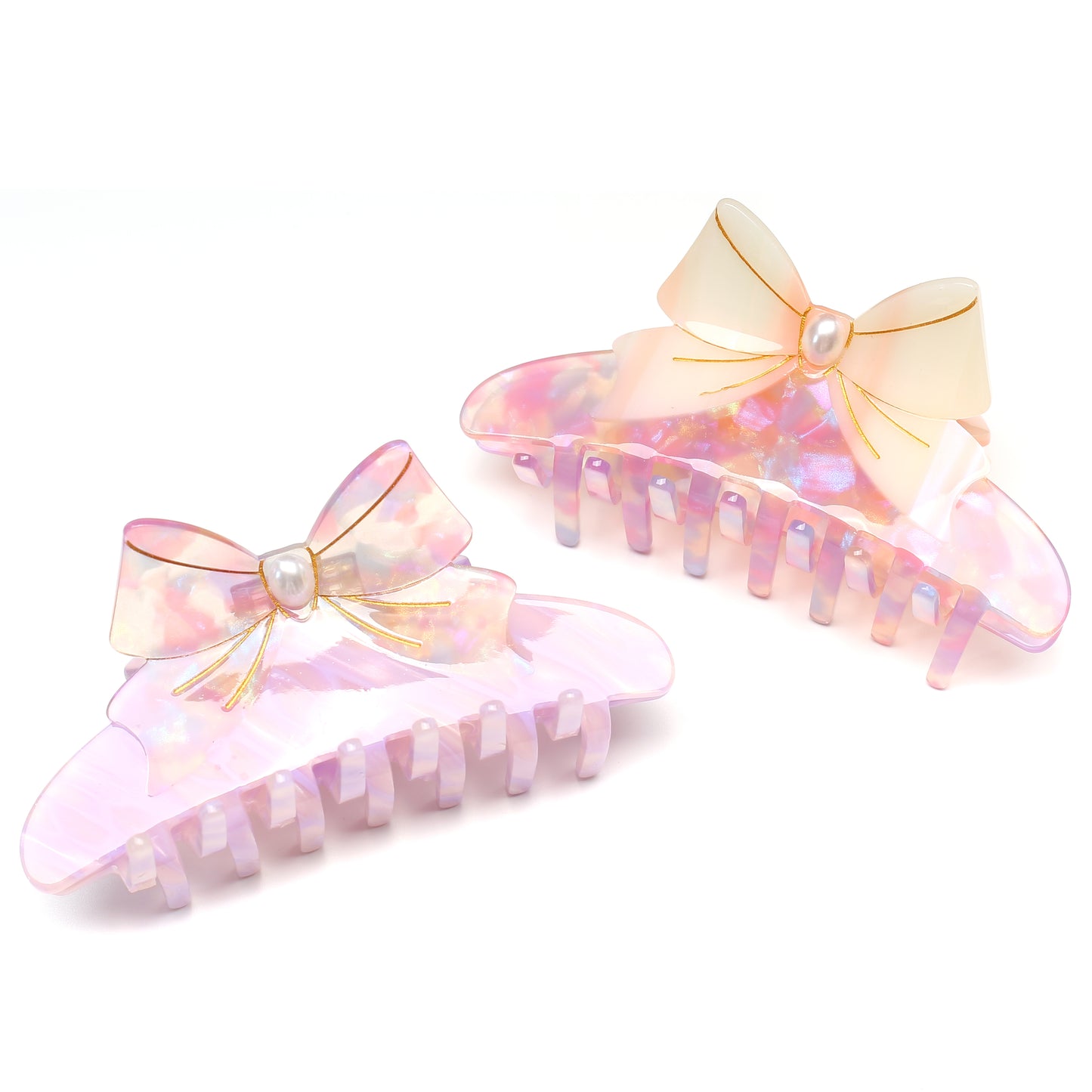 Jumbo Bow Claw Clip 11cm