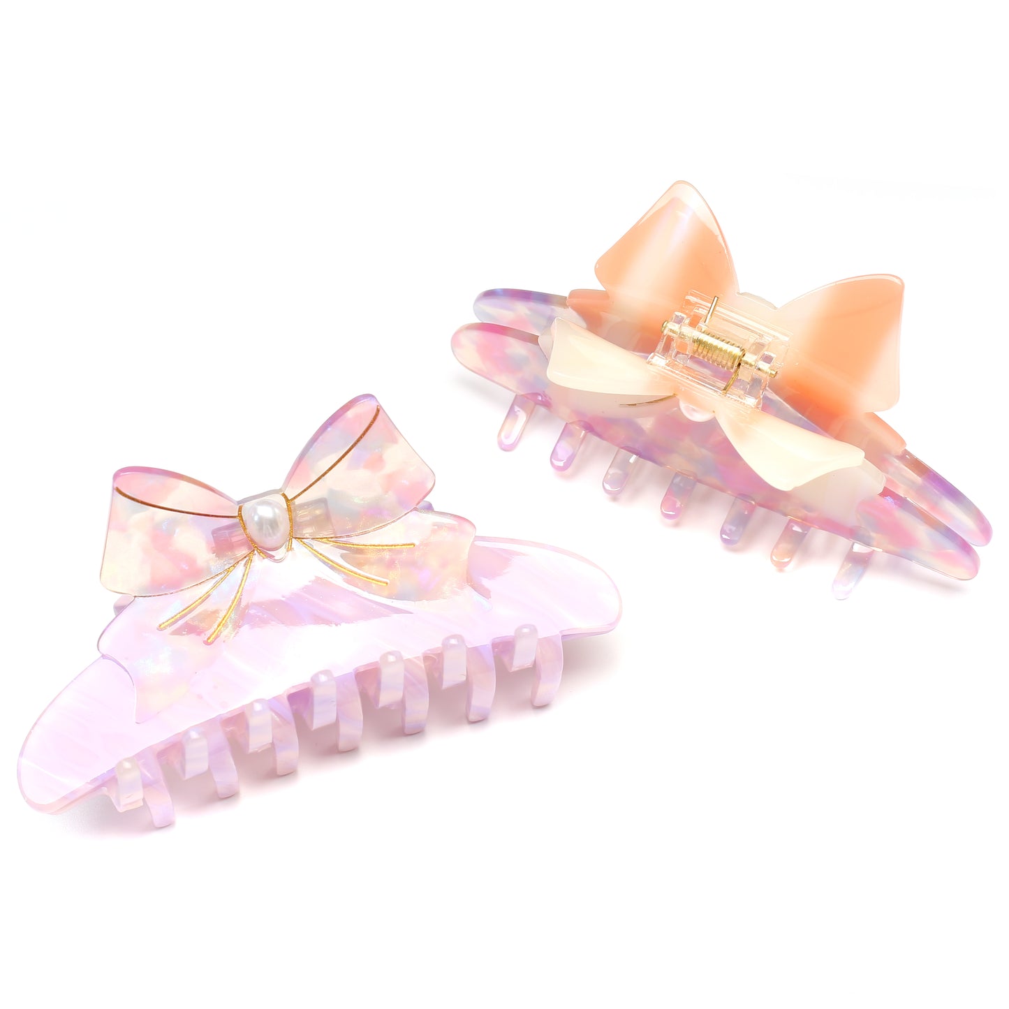 Jumbo Bow Claw Clip 11cm