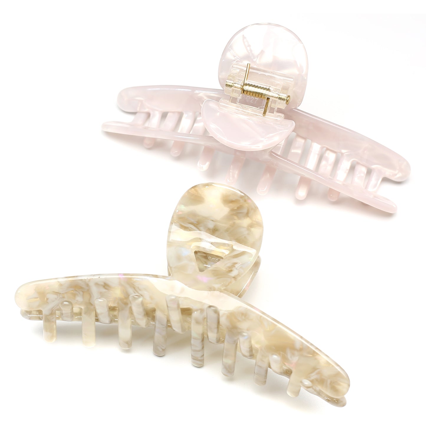 Jumbo Marble Loop Claw Clip 11cm