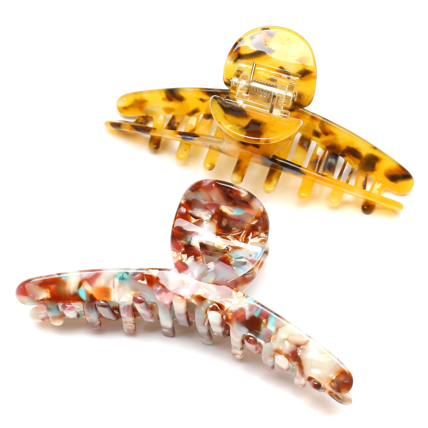 Jumbo Marble Loop Claw Clip 11cm