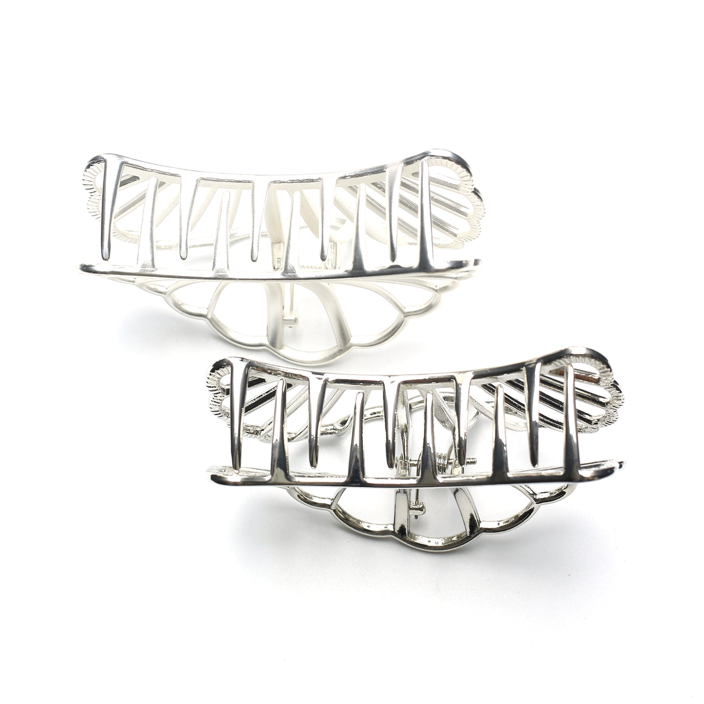 Metal Shell Claw Clip 8cm