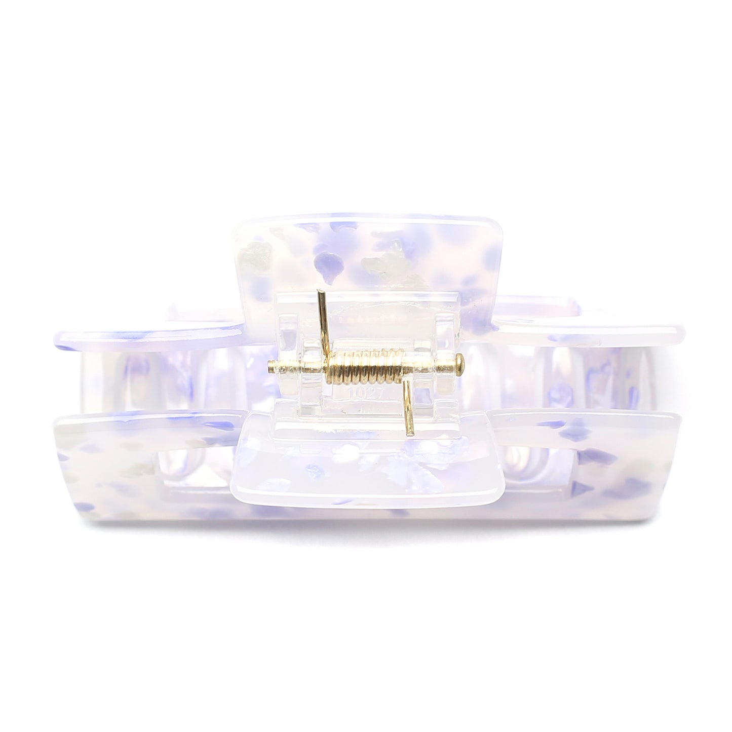 Rectangle Translucent Claw Clip 7.4cm