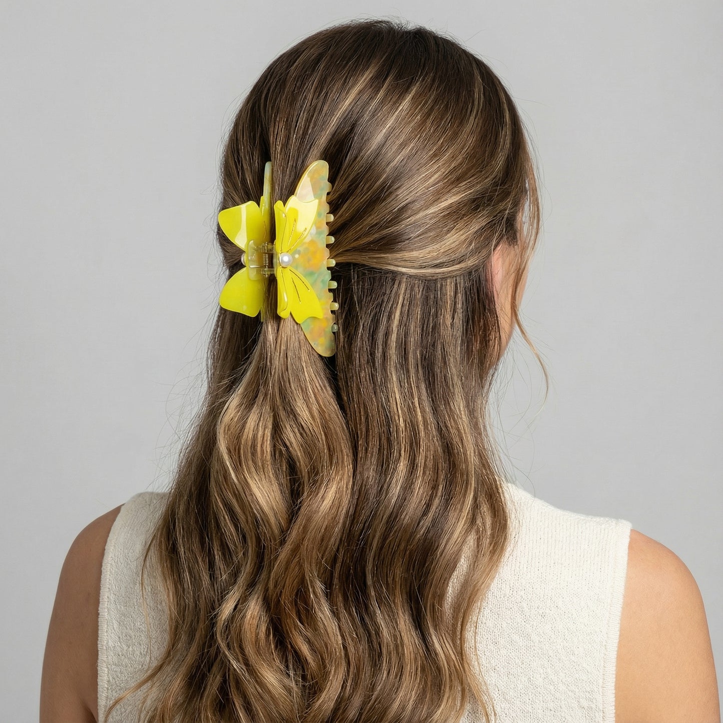 Jumbo Bow Claw Clip 11cm