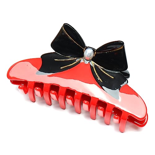 Jumbo Bow Claw Clip 11cm