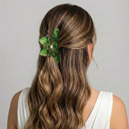 Jumbo Bow Claw Clip 11cm